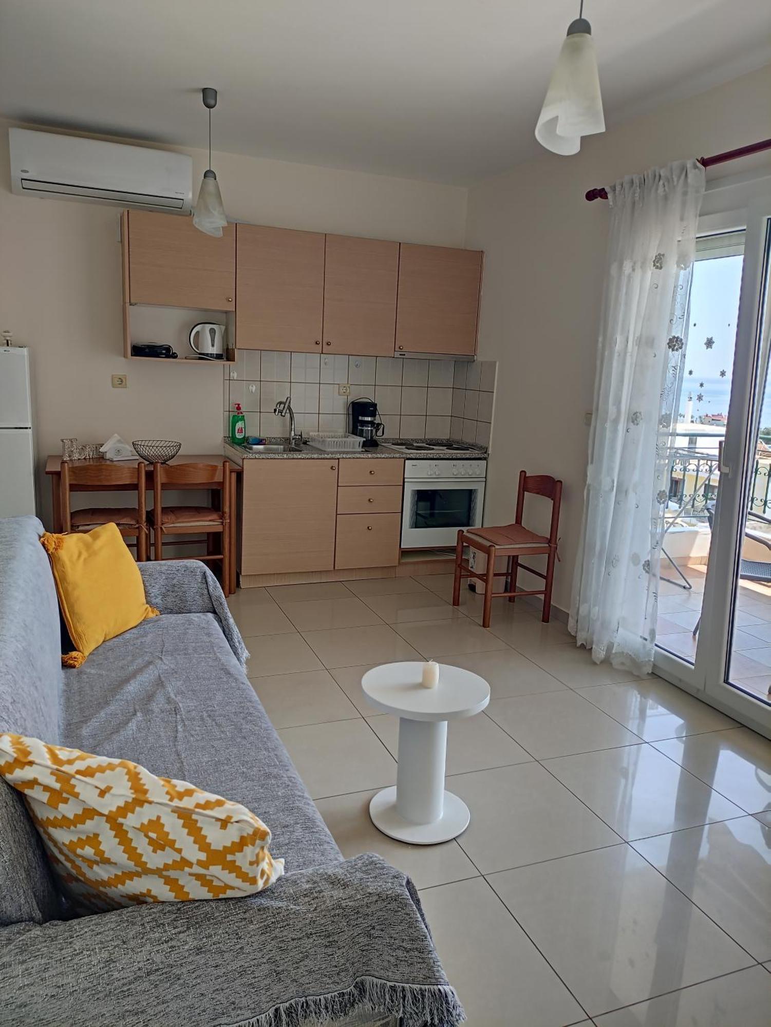 Evris House Panoramic Sea View Lägenhet Kavala Exteriör bild